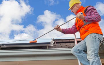 Hilton Park soft wash roof cleaning